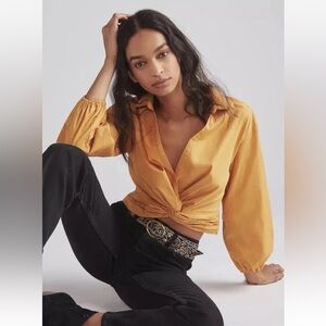 Women's Mustard Blouse